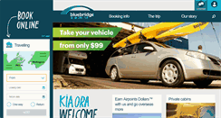 Desktop Screenshot of bluebridge.co.nz