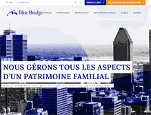 Tablet Screenshot of bluebridge.ca