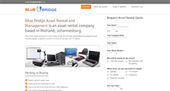 Desktop Screenshot of bluebridge.co.za